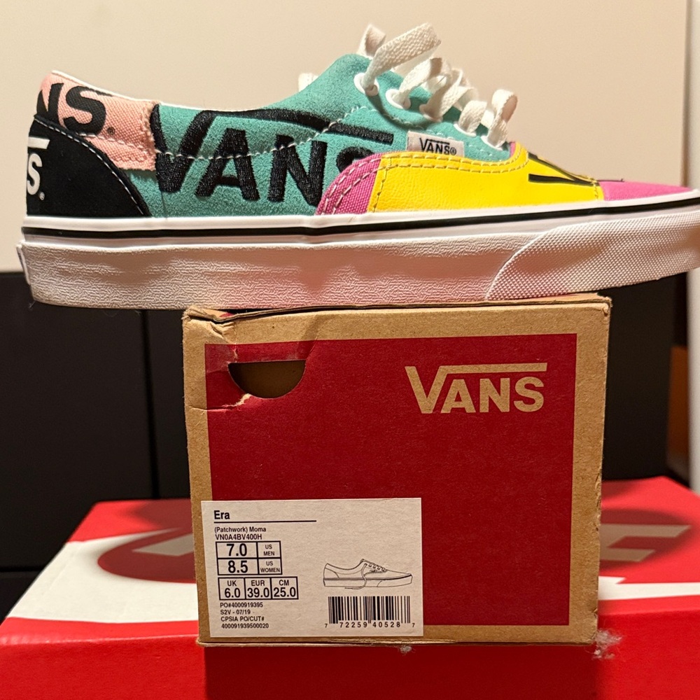 Vans MOMA patchwork men’s size 7